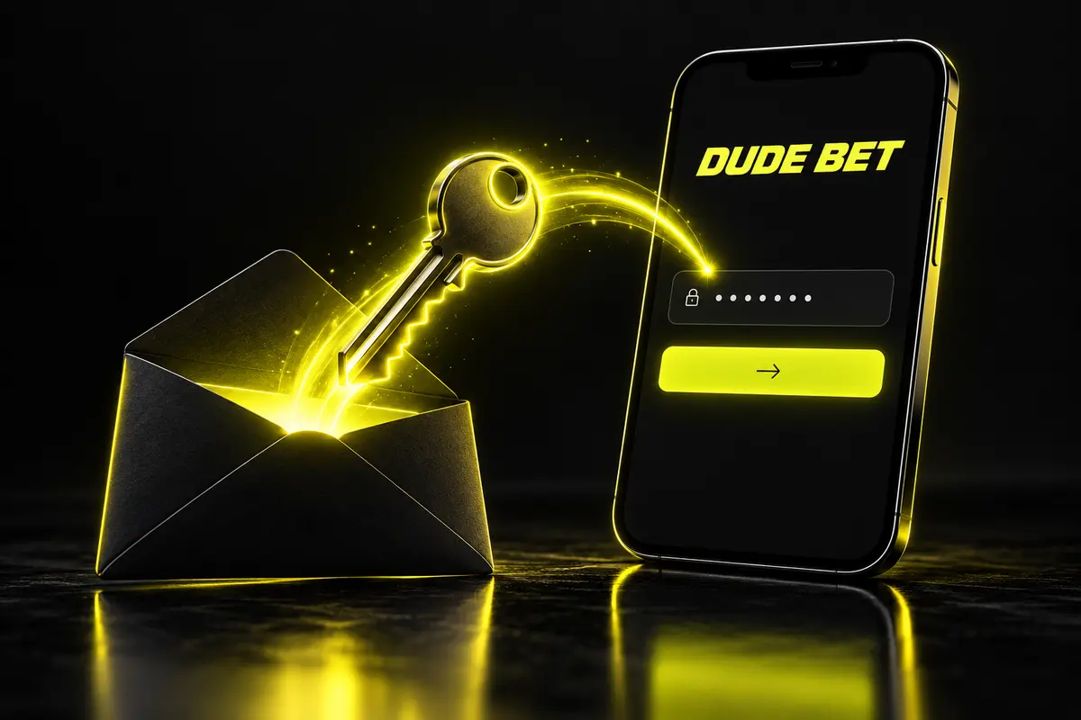 Восстановление пароля Dude Bet через email